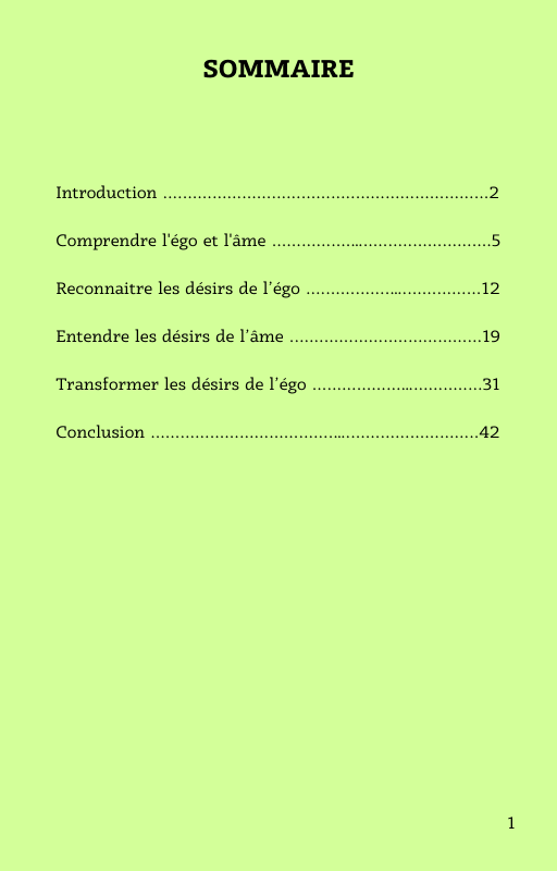 Alignée: Désirs de l’égo vs Désirs de l’âme